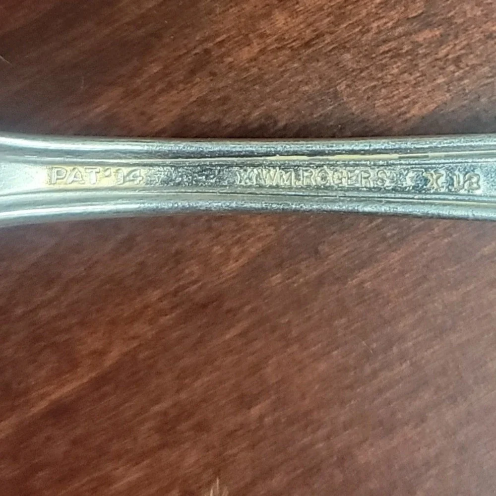 Vintage Wm Rogers Admiration Antique Flatware 1914 Silverplate Teaspoons Set